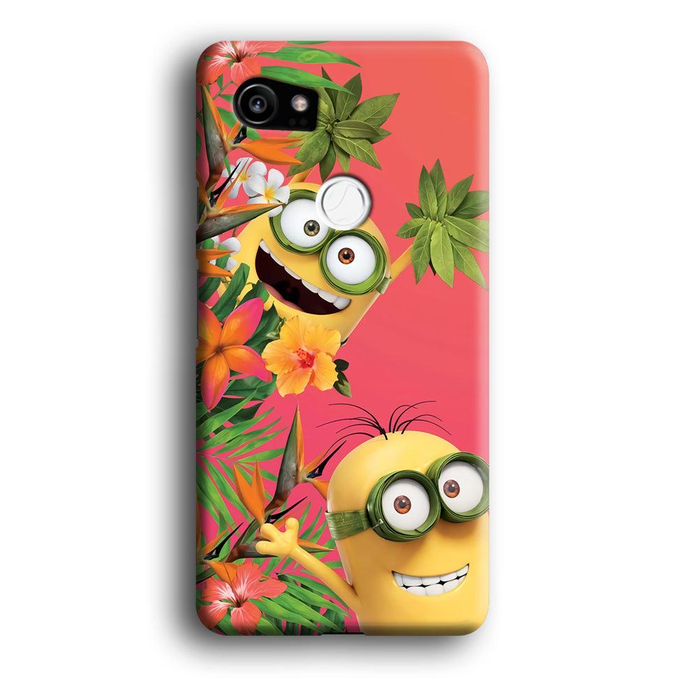 Minions Hide in The Bush Google Pixel 2 XL 3D Case-Xtracase