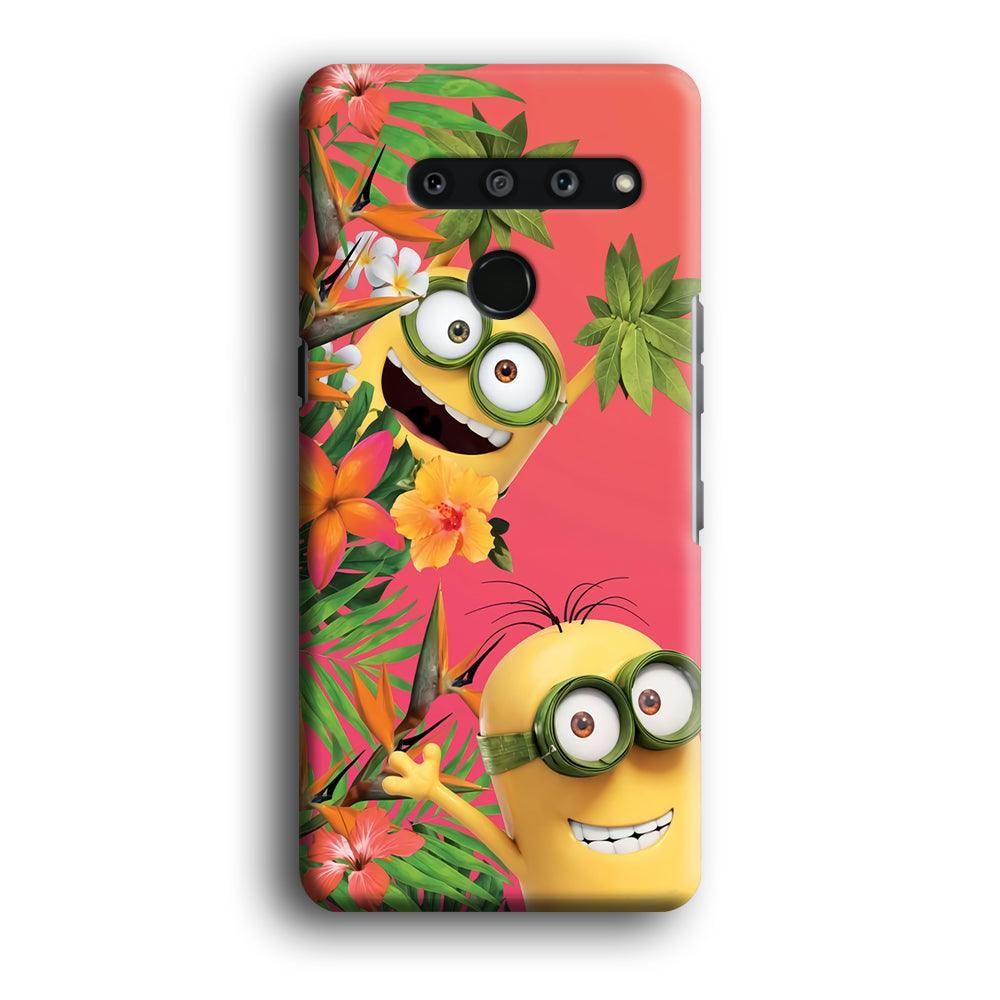 Minions Hide in The Bush LG V50 3D Case-Xtracase