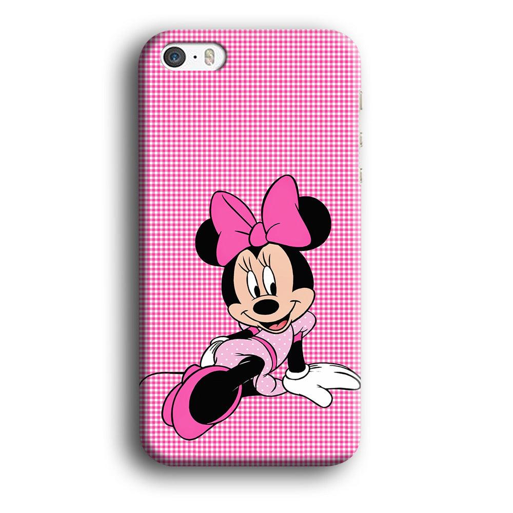 Minnie Mouse Pink Motive iPhone 5 | 5s Case-Plastic / Full Wrap (3D Case)-Xtracase