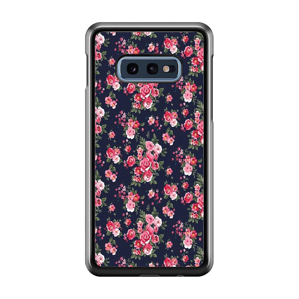 Motif Beautiful Flower 002 Samsung Galaxy S10E Case-Plastic / Full Wrap (3D Case)-Xtracase