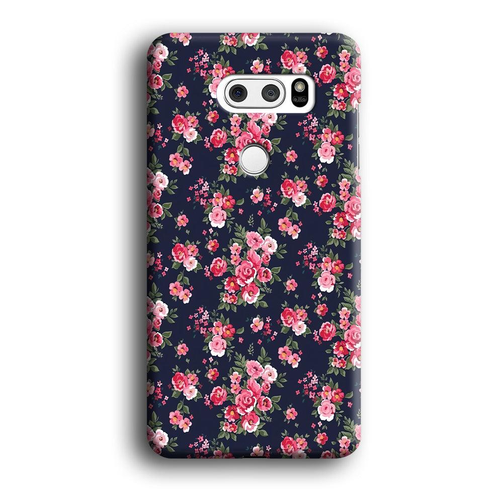 Motif Beautiful Flower 002 LG V30 3D Case-Xtracase