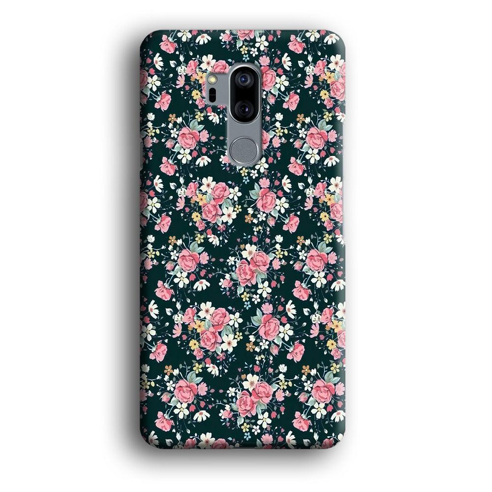 Motif Beautiful Flower 003 LG G7 ThinQ 3D Case-Xtracase