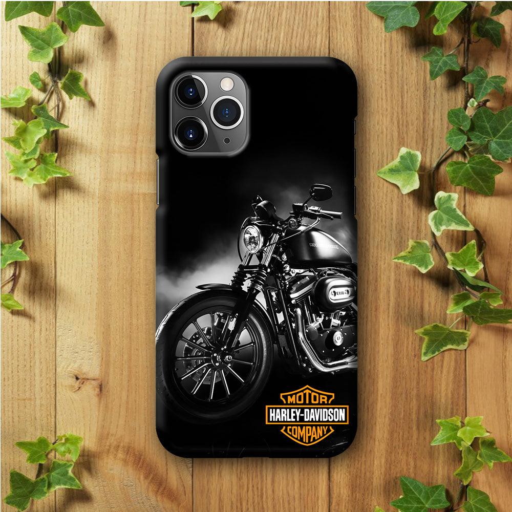 Motor Harley Davidson iPhone 11 Pro Case-Plastic / Full Wrap (3D Case)-Xtracase