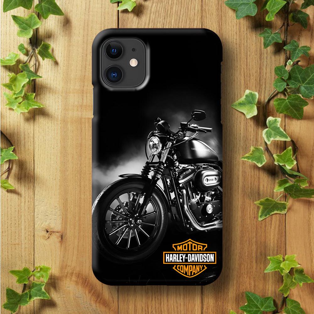 Motor Harley Davidson iPhone 11 Case-Plastic / Full Wrap (3D Case)-Xtracase