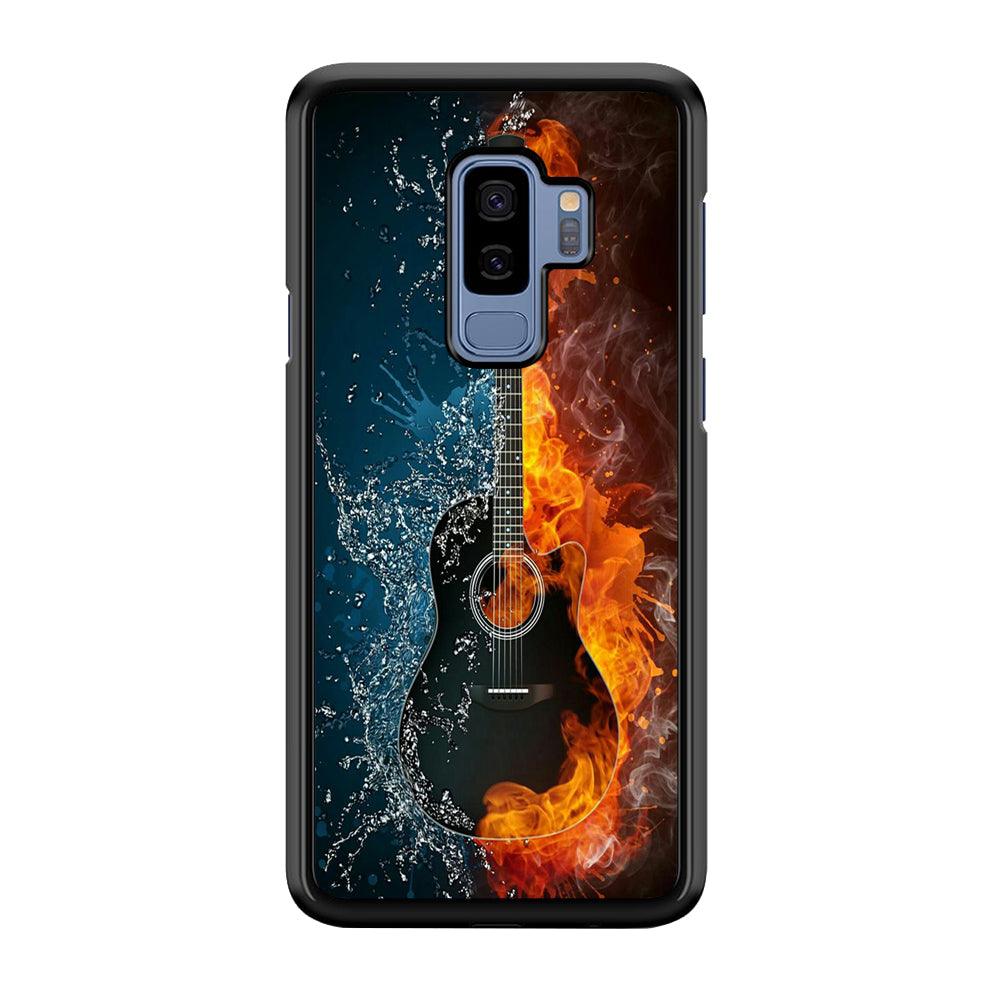 Music Guitar Art 002 Samsung Galaxy S9 Plus Case-Plastic / Full Wrap (3D Case)-Xtracase