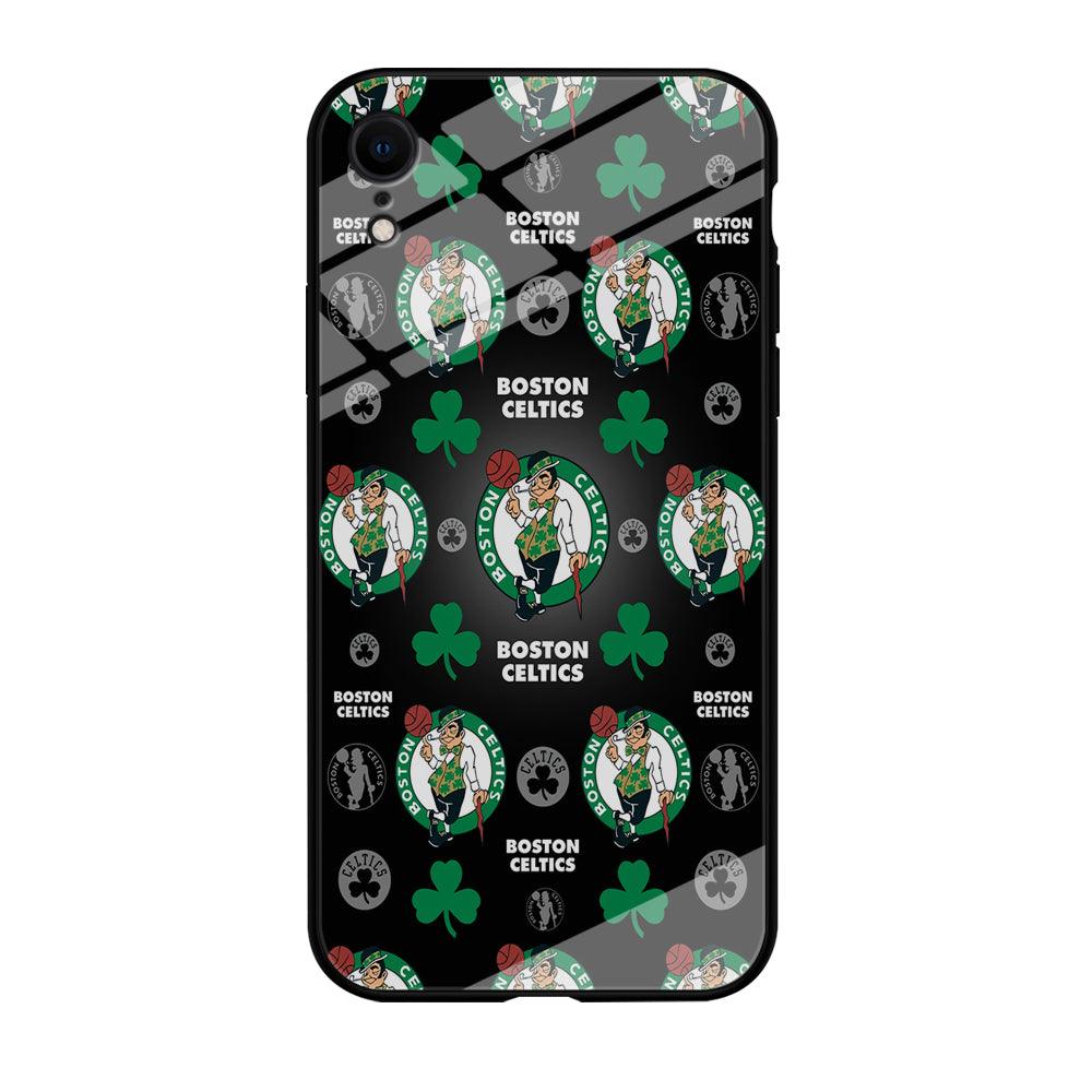 NBA Boston Celtic Basketball 001 iPhone XR Case-Tempered Glass Case-Xtracase