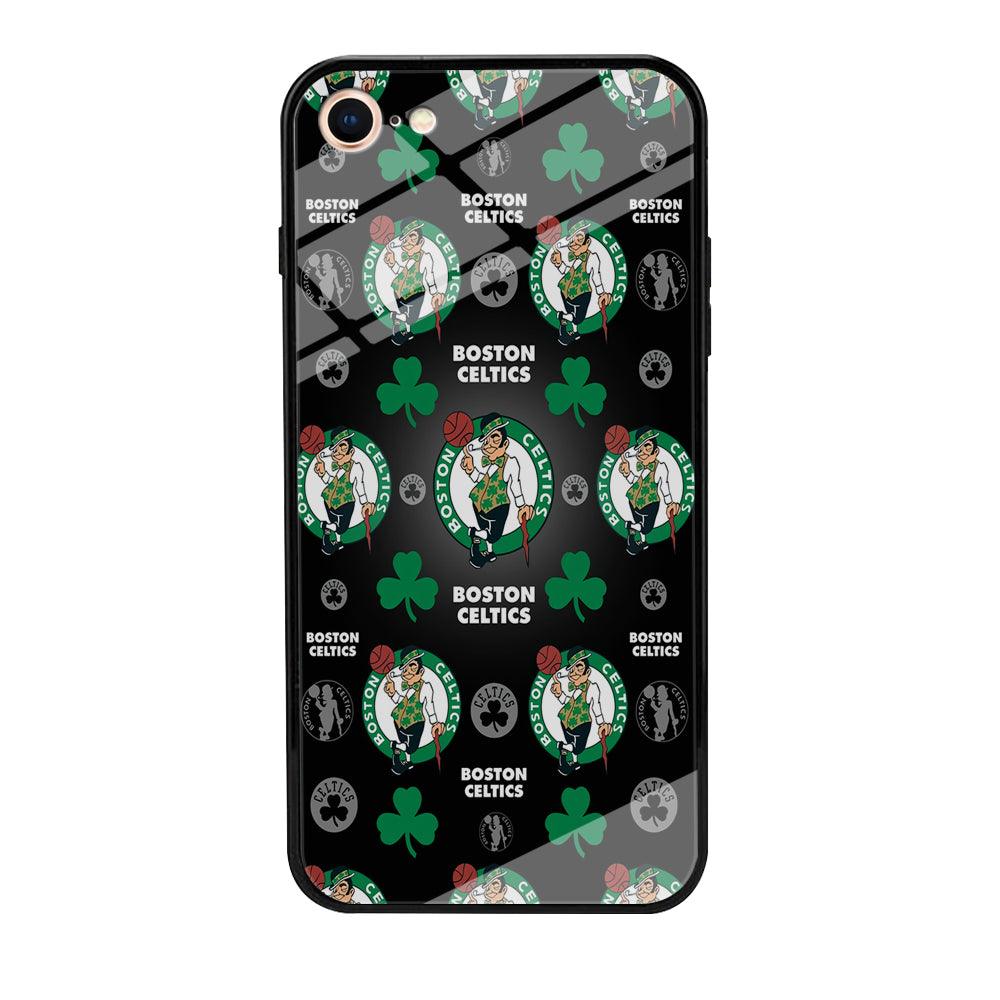 NBA Boston Celtic Basketball 001 iPhone 7 Case-Tempered Glass Case-Xtracase