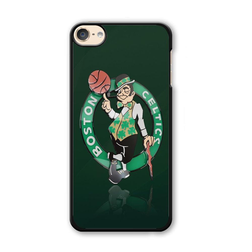 NBA Boston Celtic Basketball 002 iPod Touch 6 Case-Plastic / Full Wrap (3D Case)-Xtracase