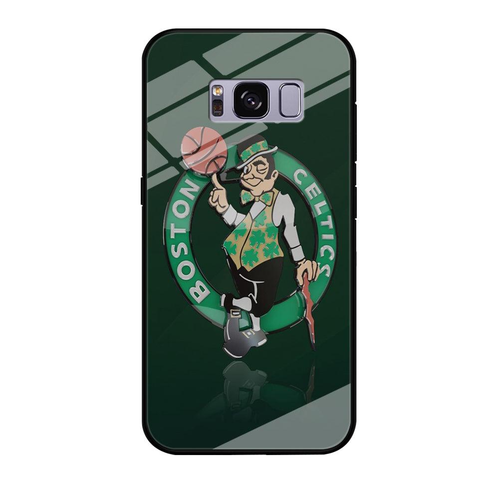 NBA Boston Celtic Basketball 002 Samsung Galaxy S8 Case-Tempered Glass Case-Xtracase