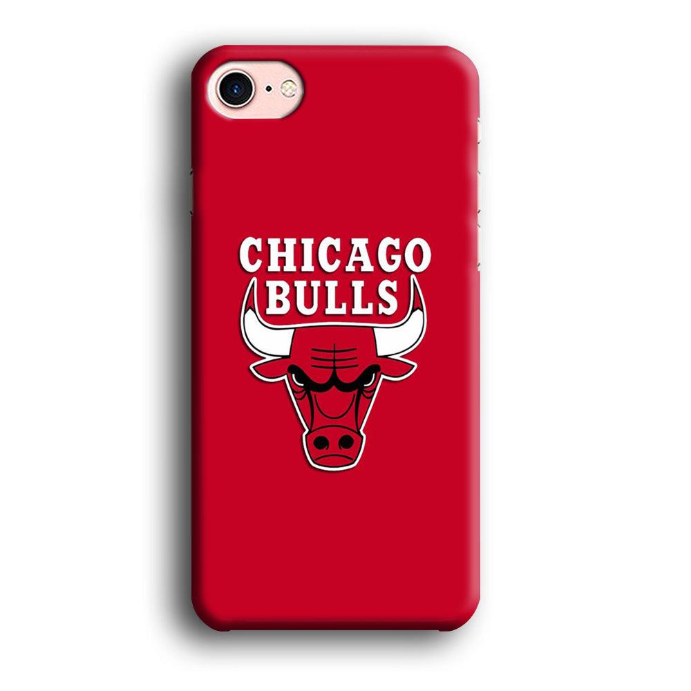 NBA Chicago Bulls Basketball 001 iPhone SE 2020 Case-Plastic / Full Wrap (3D Case)-Xtracase