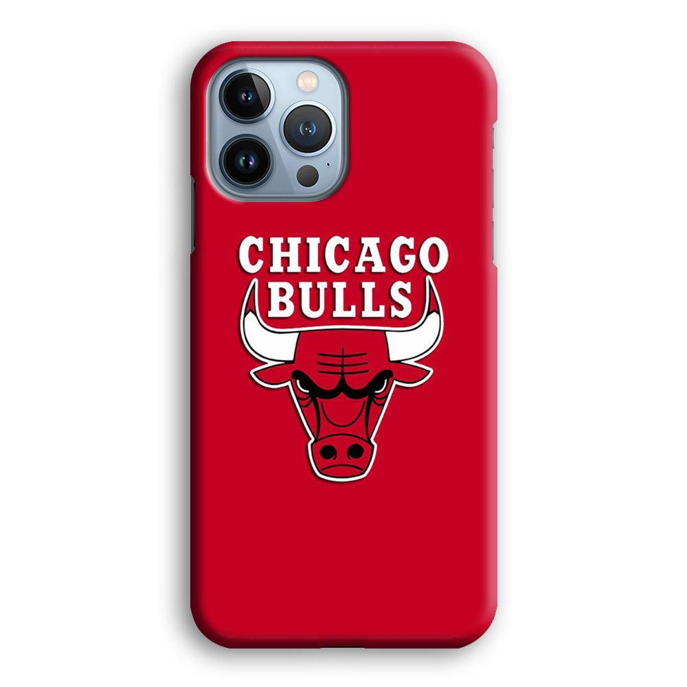NBA Chicago Bulls Basketball 001 iPhone 13 Pro Case-Plastic / Full Wrap (3D Case)-Xtracase
