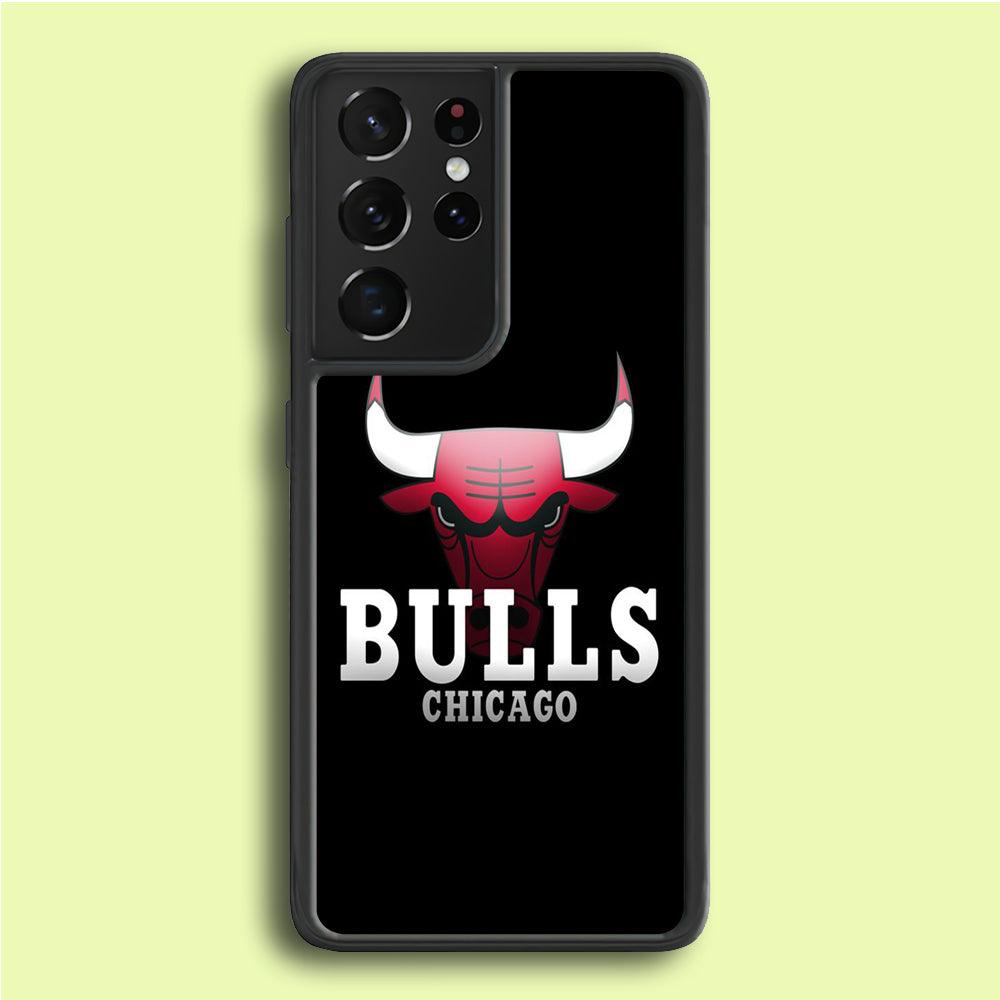 NBA Chicago Bulls Basketball 002 Samsung Galaxy S25 Ultra Case-Plastic / Full Wrap (3D Case)-Xtracase