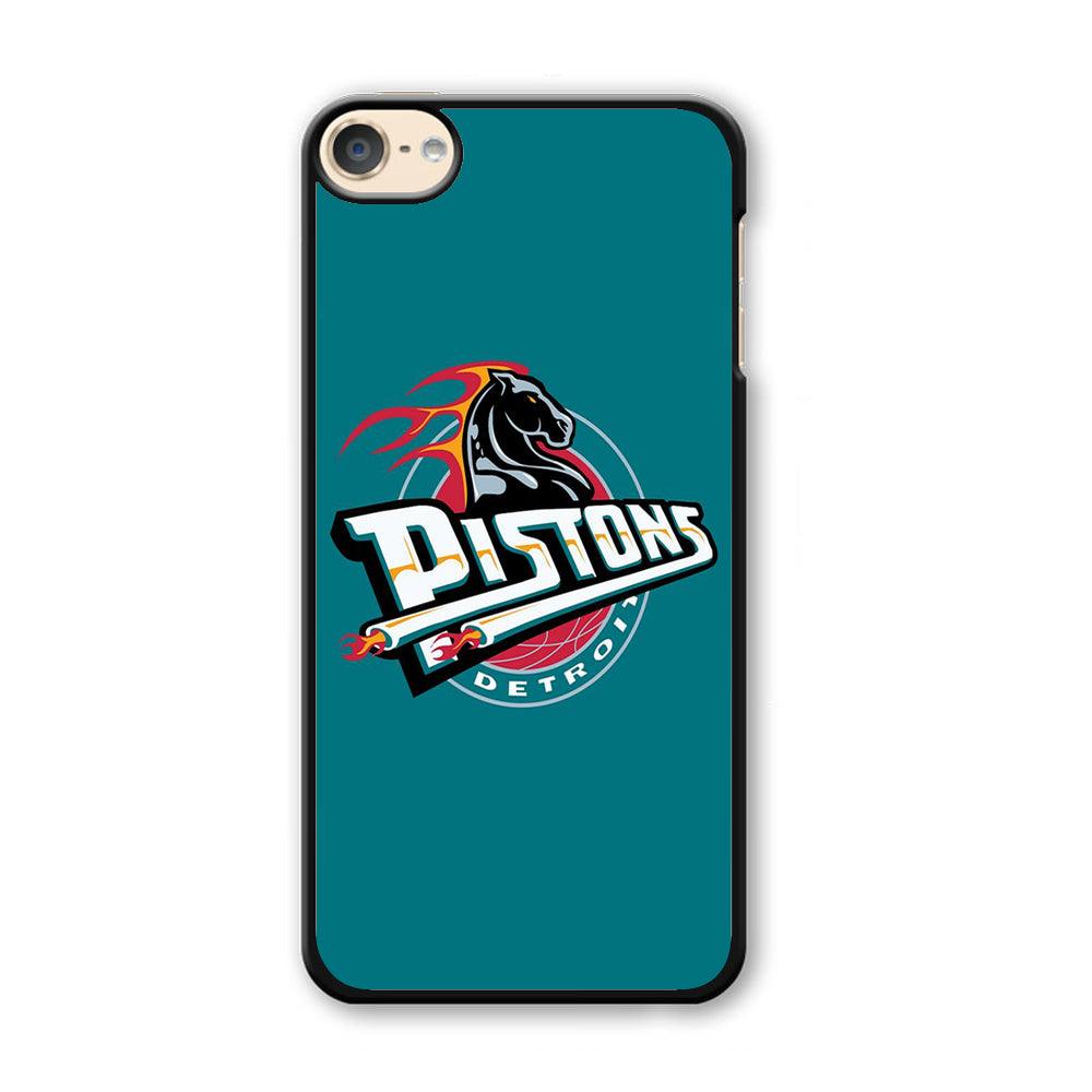 NBA Detroit Pistons Basketball 001 iPod Touch 6 Case-Plastic / Full Wrap (3D Case)-Xtracase