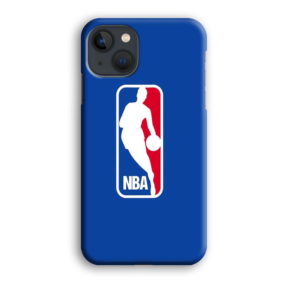 NBA Logo iPhone 13 Mini Case-Plastic / Full Wrap (3D Case)-Xtracase