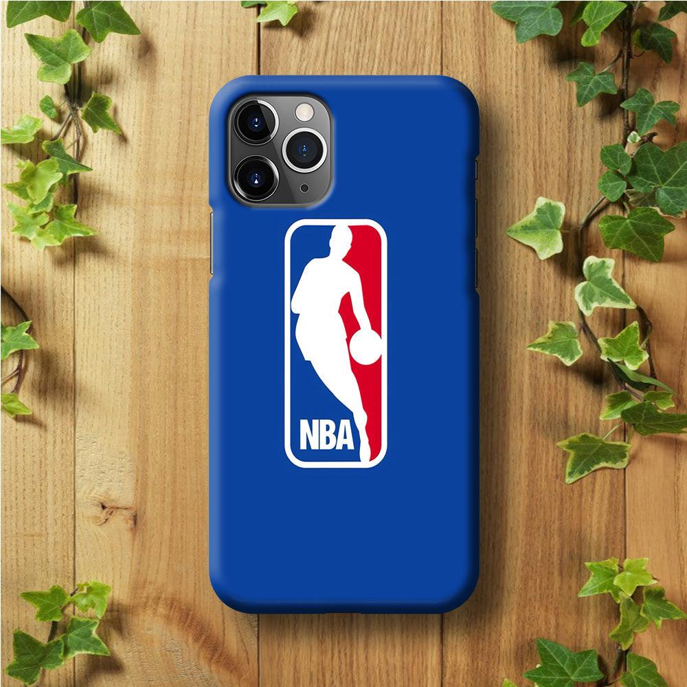 NBA Logo iPhone 11 Pro Case-Plastic / Full Wrap (3D Case)-Xtracase