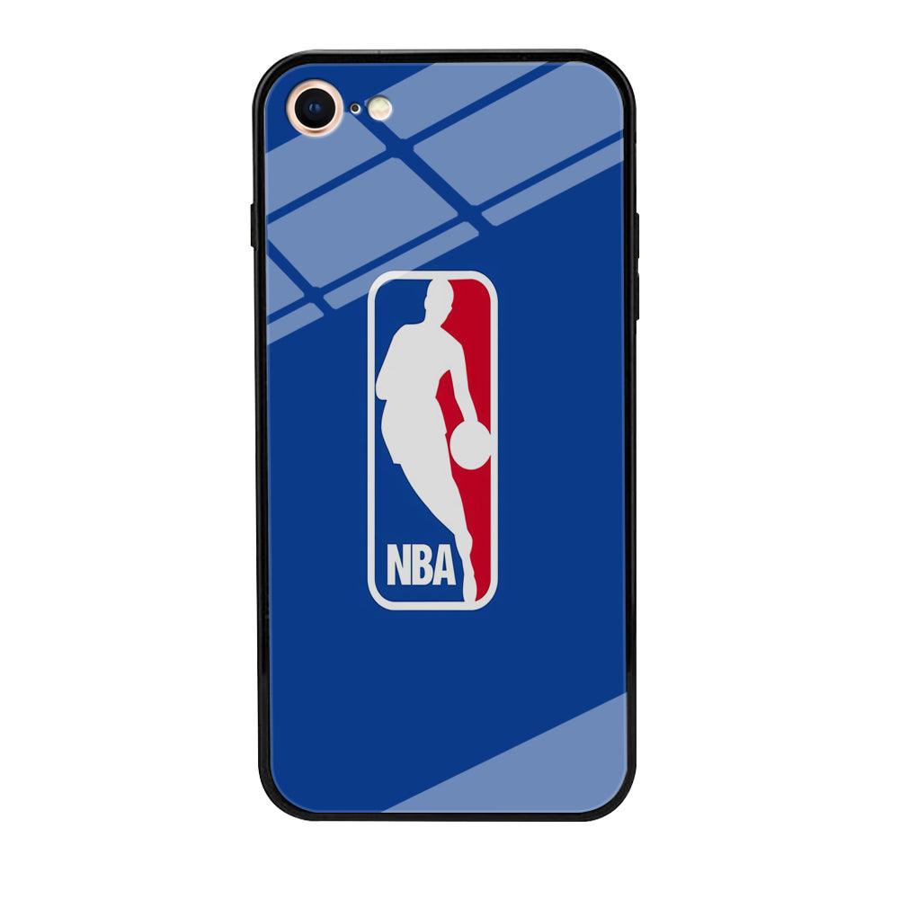 NBA Logo iPhone 8 Case-Tempered Glass Case-Xtracase