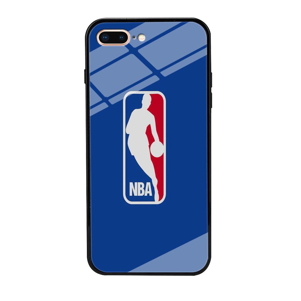 NBA Logo iPhone 8 Plus Case-Tempered Glass Case-Xtracase