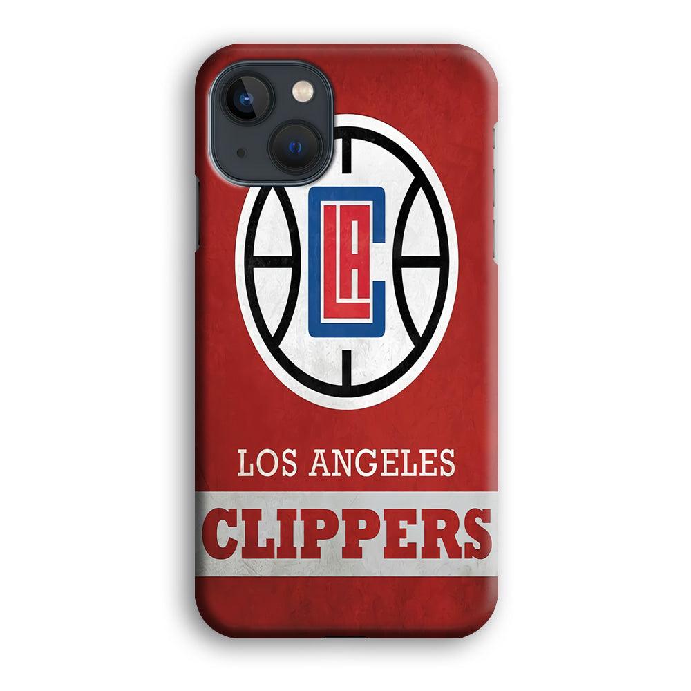 NBA Los Angeles Clippers Basketball 001 iPhone 13 Mini Case-Plastic / Full Wrap (3D Case)-Xtracase