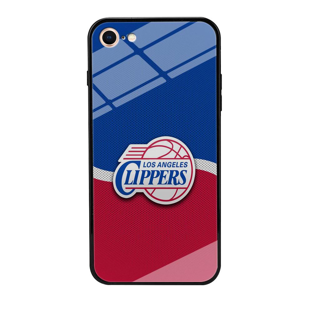 NBA Los Angeles Clippers Basketball 002 iPhone 7 Case-Tempered Glass Case-Xtracase