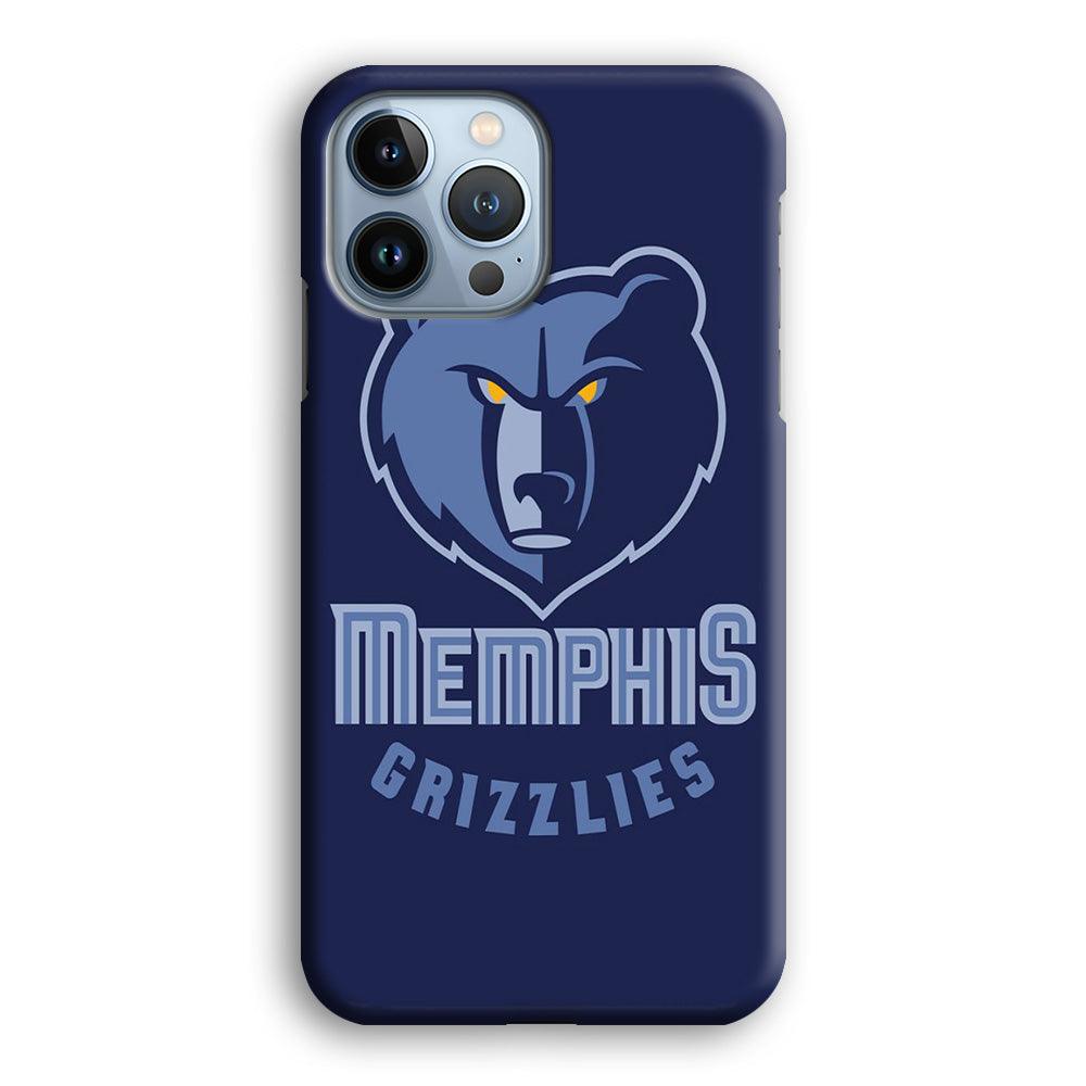 NBA Memphis Grizzlies Basketball 001 iPhone 13 Pro Case-Plastic / Full Wrap (3D Case)-Xtracase