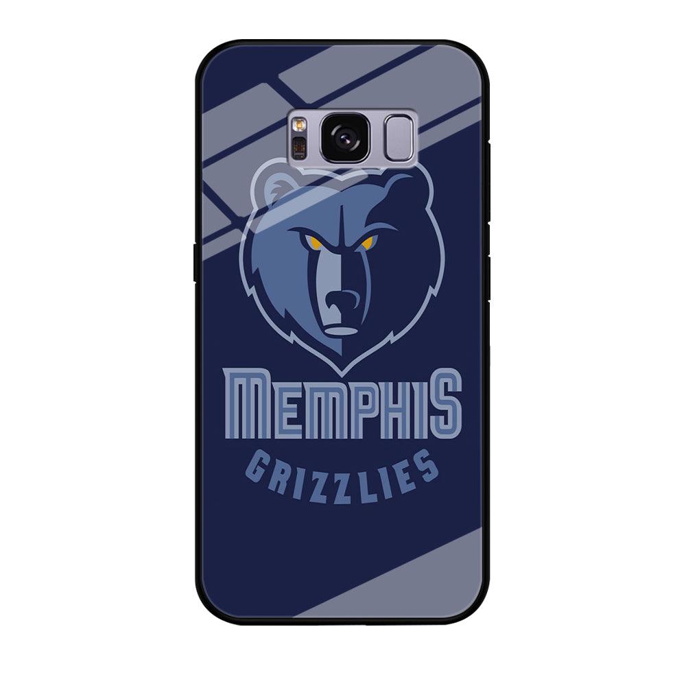 NBA Memphis Grizzlies Basketball 001 Samsung Galaxy S8 Case-Tempered Glass Case-Xtracase