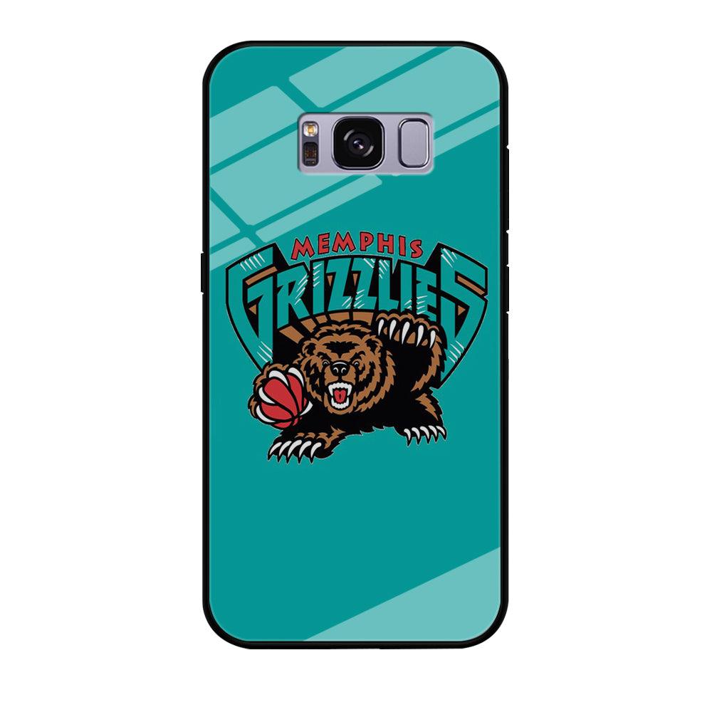 NBA Memphis Grizzlies Basketball 002 Samsung Galaxy S8 Plus Case-Tempered Glass Case-Xtracase