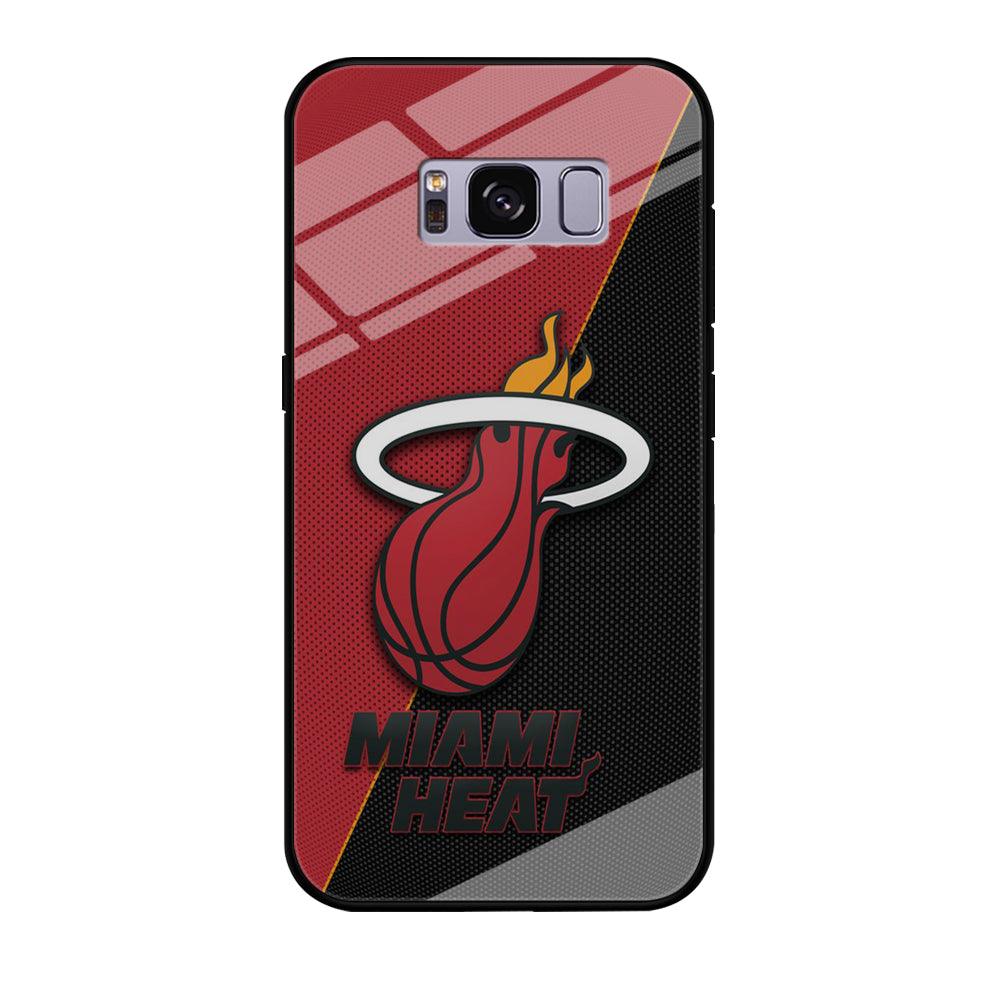 NBA Miami Heat Basketball 002 Samsung Galaxy S8 Plus Case-Tempered Glass Case-Xtracase