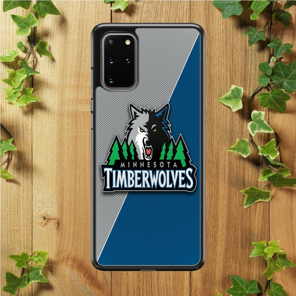 NBA Minnesota Timberwolves Basketball 001 Samsung Galaxy S20 Plus Case-Plastic / Full Wrap (3D Case)-Xtracase