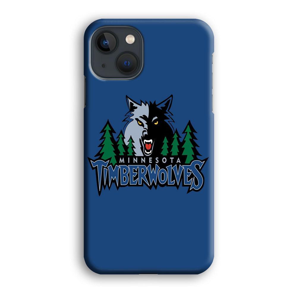 NBA Minnesota Timberwolves Basketball 002 iPhone 13 Case-Plastic / Full Wrap (3D Case)-Xtracase