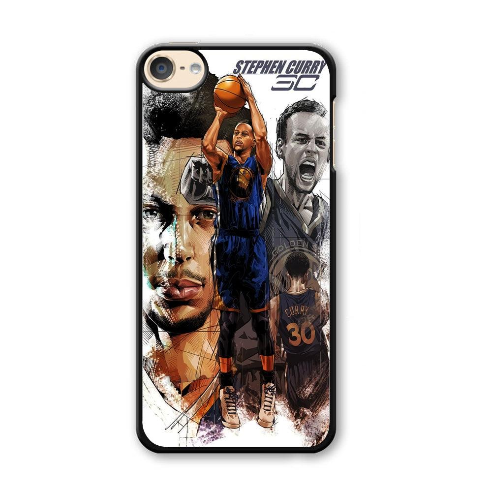 NBA Stephen Curry iPod Touch 6 Case-Plastic / Full Wrap (3D Case)-Xtracase