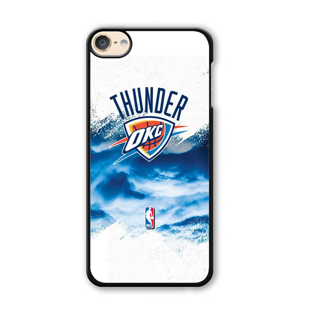 NBA Thunder Basketball 002 iPod Touch 6 Case-Plastic / Full Wrap (3D Case)-Xtracase