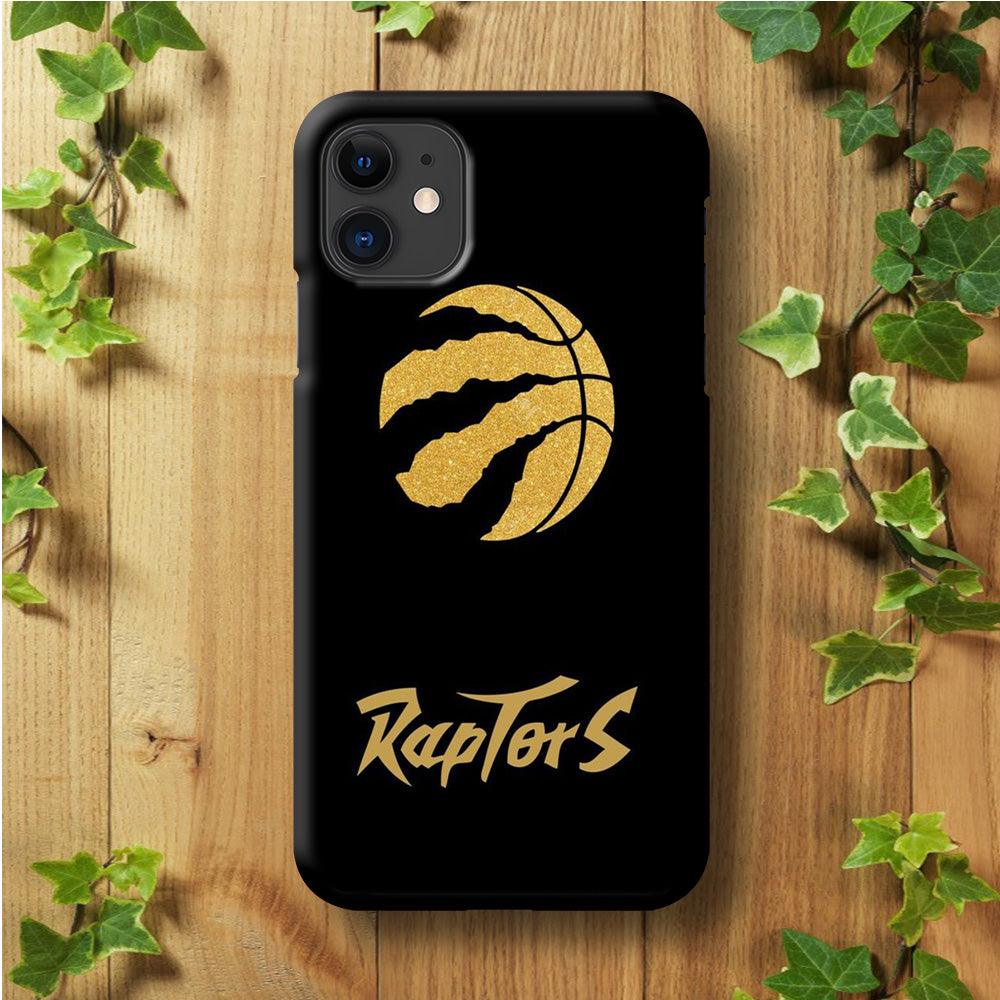 NBA Toronto Raptors Basketball 001 iPhone 11 Case-Plastic / Full Wrap (3D Case)-Xtracase