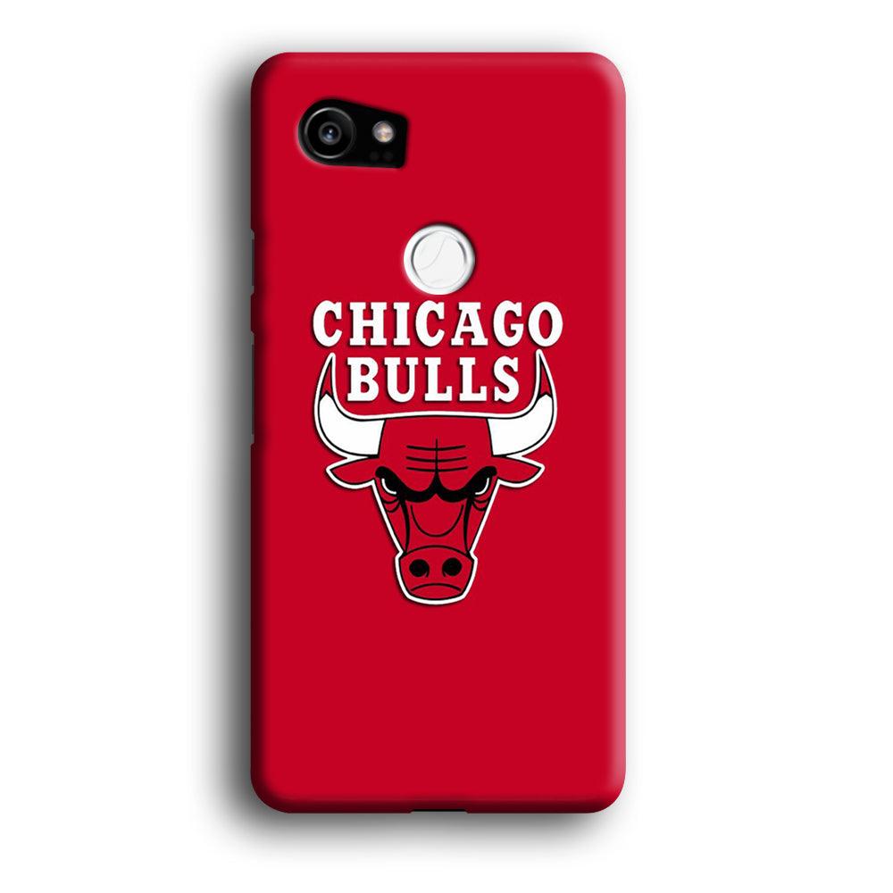 NBA Chicago Bulls Basketball 001 Google Pixel 2 XL 3D Case-Xtracase