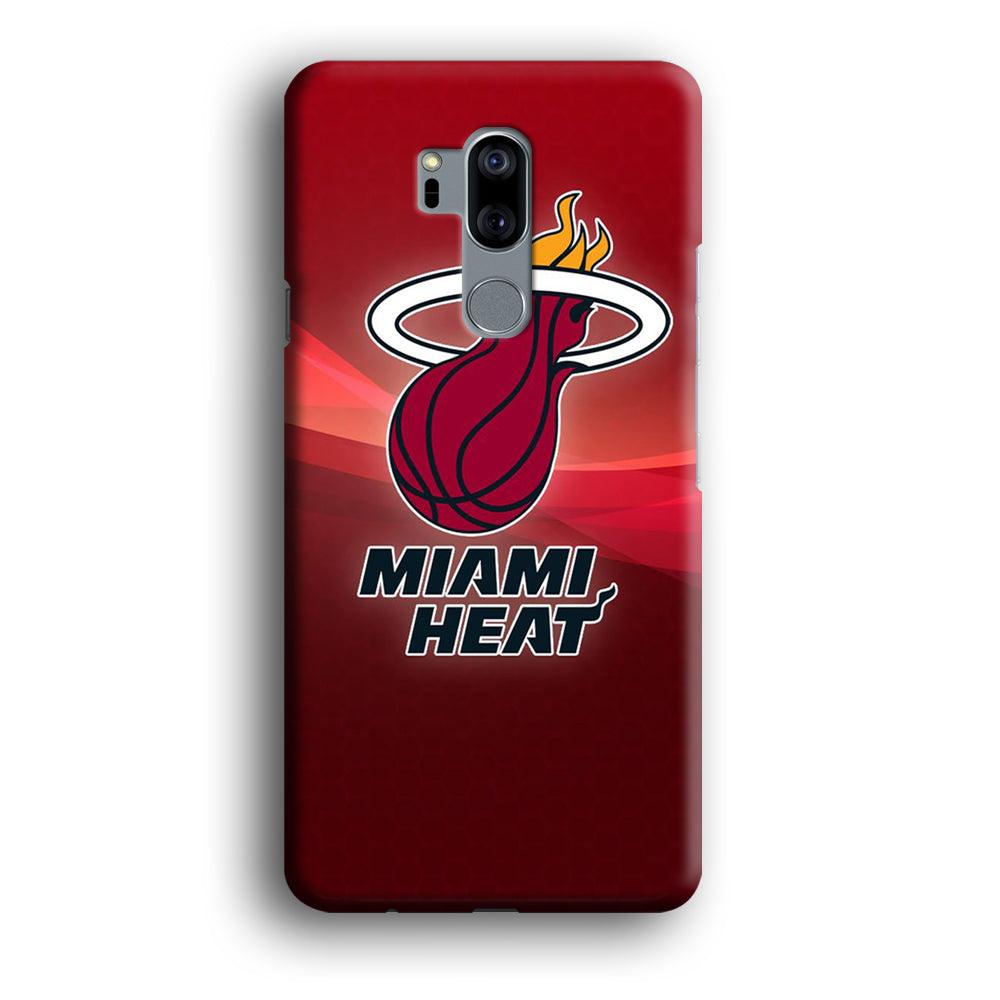 NBA Miami Heat Basketball 001 LG G7 ThinQ 3D Case-Xtracase