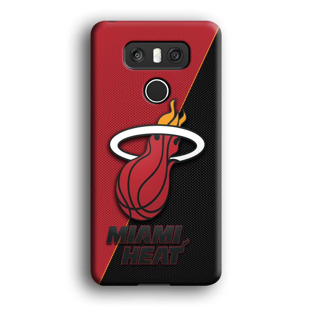 NBA Miami Heat Basketball 002 LG G6 3D Case-Xtracase