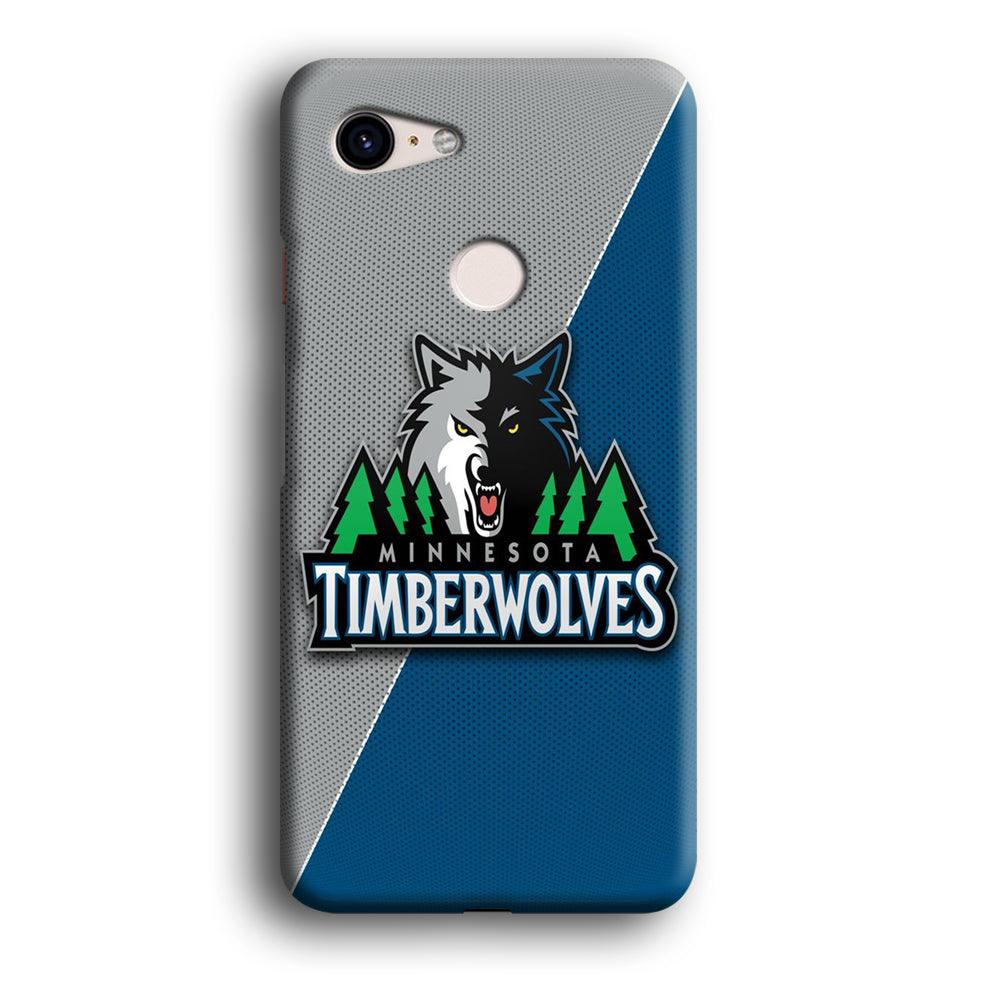 NBA Minnesota Timberwolves Basketball 001 Google Pixel 3 XL 3D Case-Xtracase