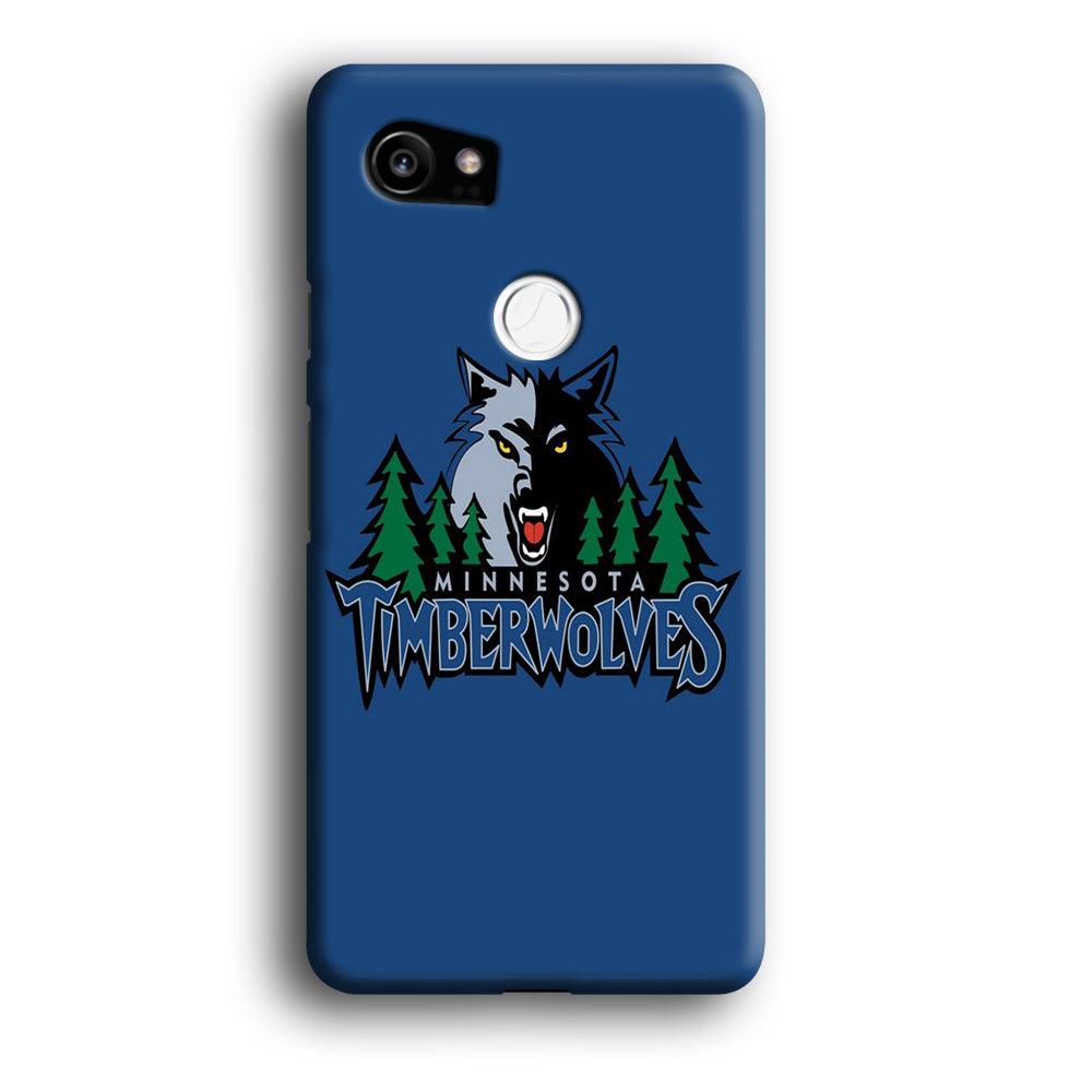 NBA Minnesota Timberwolves Basketball 002 Google Pixel 2 XL 3D Case-Xtracase
