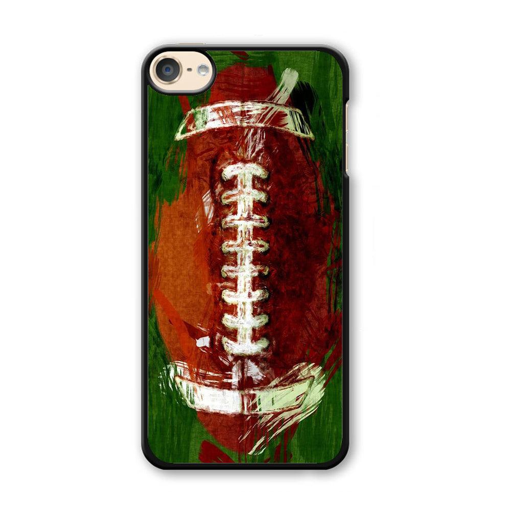NFL American Football Art iPod Touch 6 Case-Plastic / Full Wrap (3D Case)-Xtracase