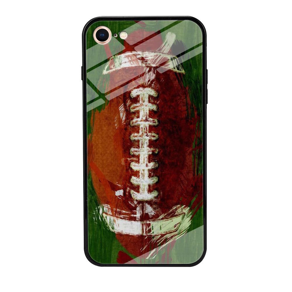 NFL American Football Art iPhone 7 Case-Tempered Glass Case-Xtracase