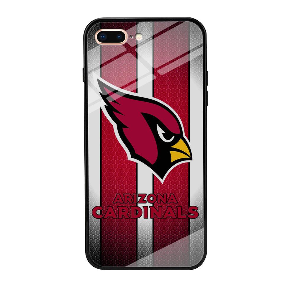 NFL Arizona Cardinals 001 iPhone 7 Plus Case-Tempered Glass Case-Xtracase