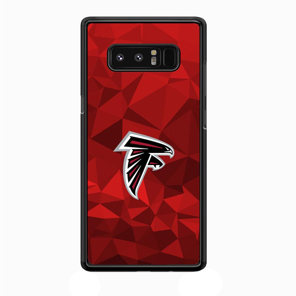 NFL Atlanta Falcons 001 Samsung Galaxy Note 8 Case-Plastic / Full Wrap (3D Case)-Xtracase