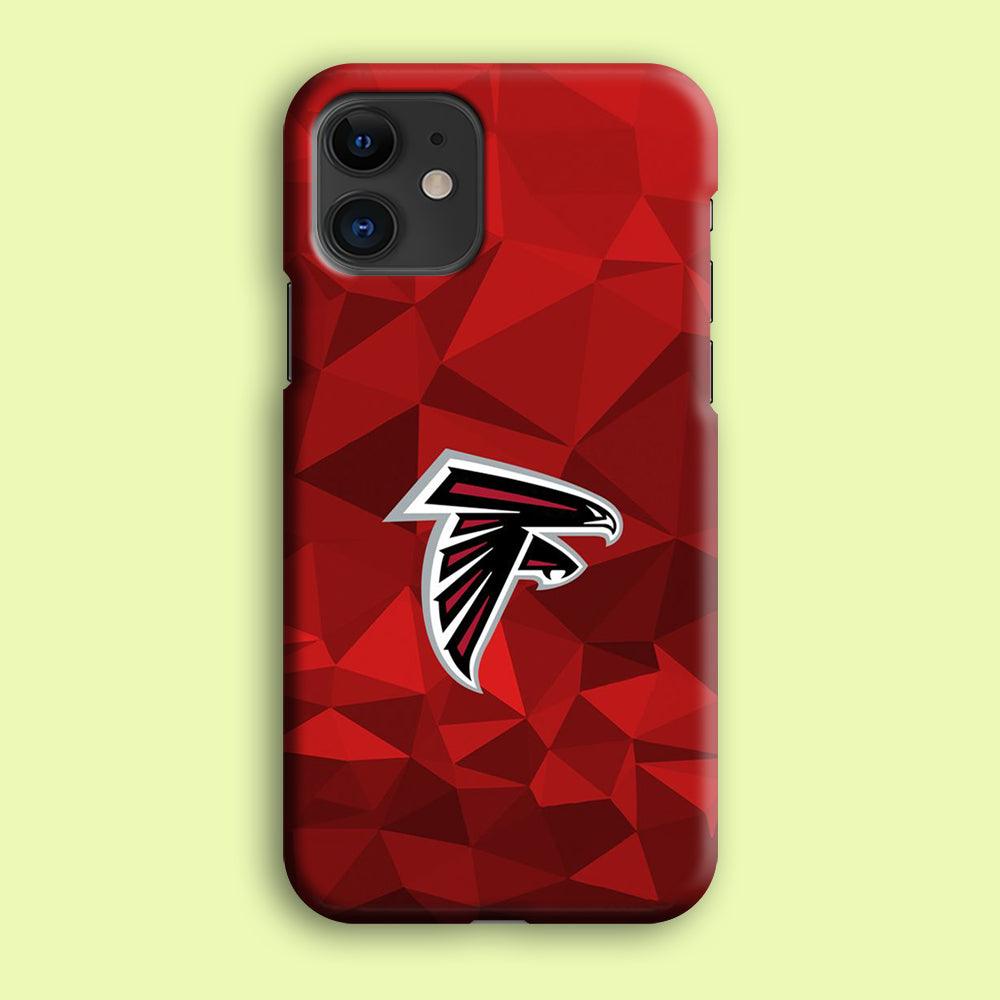 NFL Atlanta Falcons 001 iPhone 12 Case-Plastic / Full Wrap (3D Case)-Xtracase