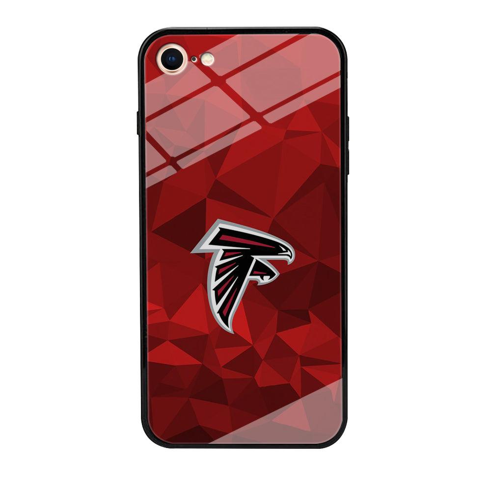 NFL Atlanta Falcons 001 iPhone 7 Case-Tempered Glass Case-Xtracase