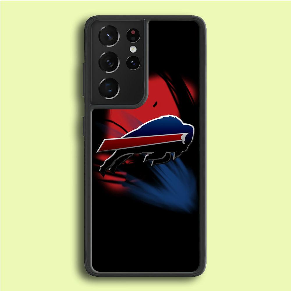 NFL Buffalo Bills 001 Samsung Galaxy S25 Ultra Case-Plastic / Full Wrap (3D Case)-Xtracase