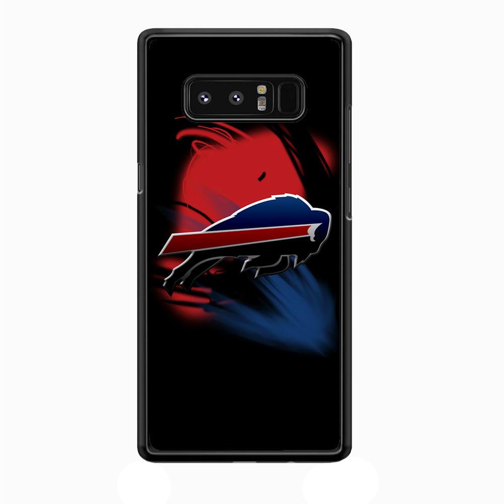 NFL Buffalo Bills 001 Samsung Galaxy Note 8 Case-Plastic / Full Wrap (3D Case)-Xtracase