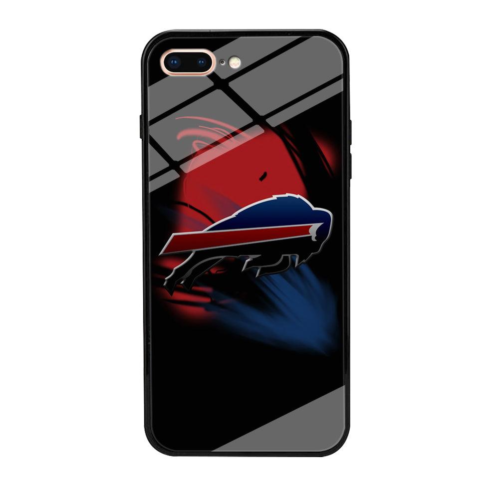 NFL Buffalo Bills 001 iPhone 8 Plus Case-Tempered Glass Case-Xtracase