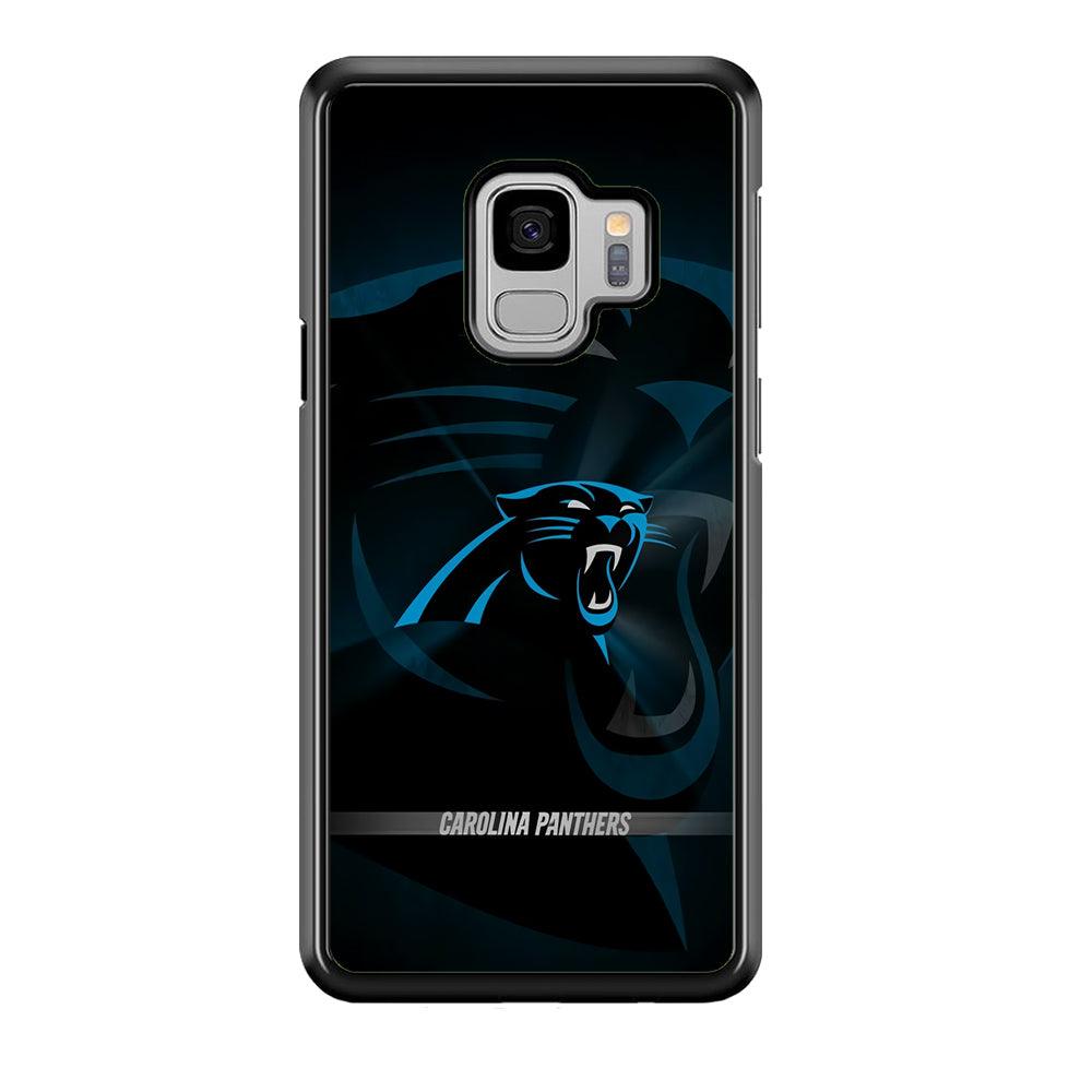 NFL Carolina Panthers 001 Samsung Galaxy S9 Case-Plastic / Full Wrap (3D Case)-Xtracase