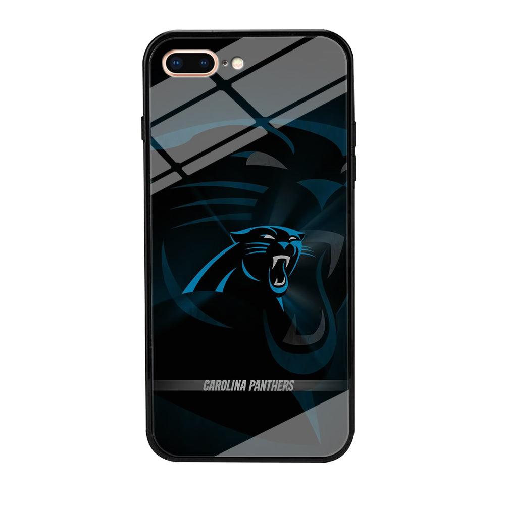 NFL Carolina Panthers 001 iPhone 7 Plus Case-Tempered Glass Case-Xtracase