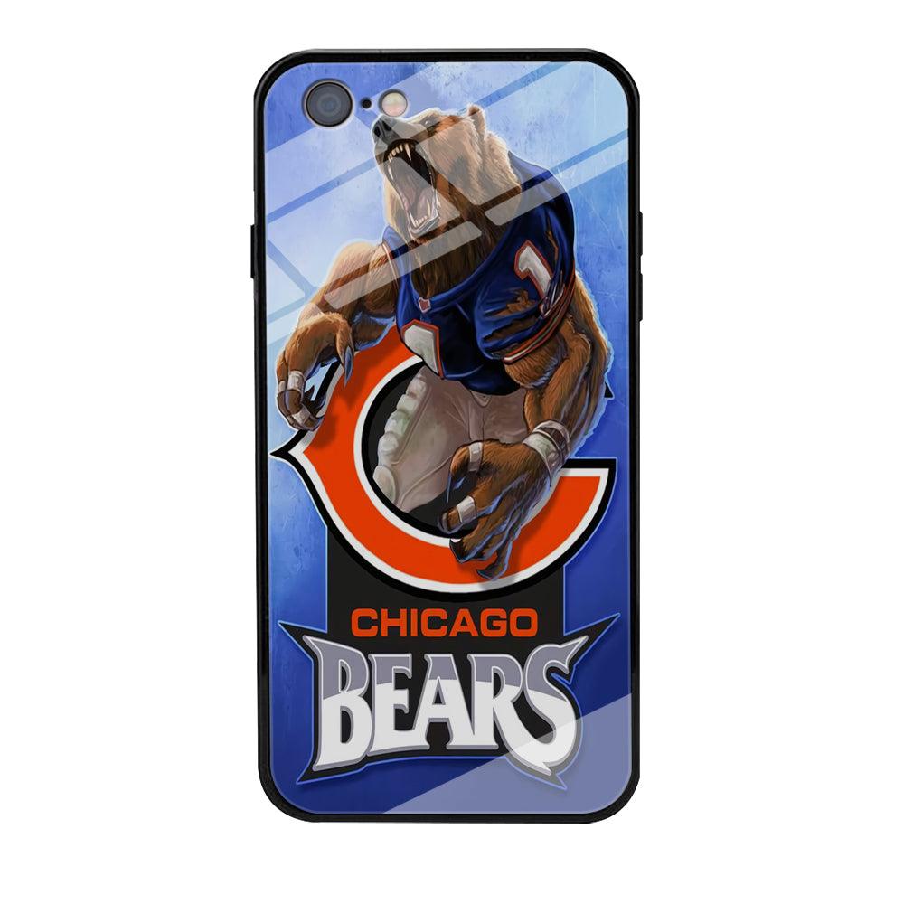 NFL Chicago Bears 001 iPhone 6 | 6s Case-Tempered Glass Case-Xtracase