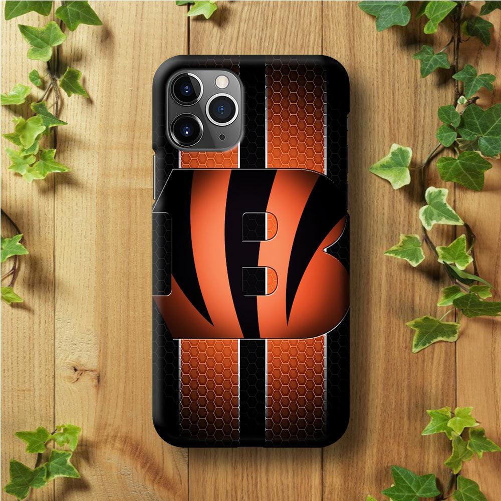 NFL Cincinnati Bengals 001 iPhone 11 Pro Case-Plastic / Full Wrap (3D Case)-Xtracase